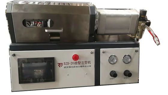 주문 OEM 40T 소형 탁상용 플라스틱 사출 성형 기계 2 온도 조종 지역 online manufacture