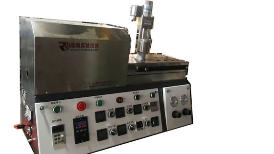 주문 10kg Mini Lab Extruder with 0-300°C Temperature Range and 400x300x400mm Dimensions for Construction Material Testing online manufacture