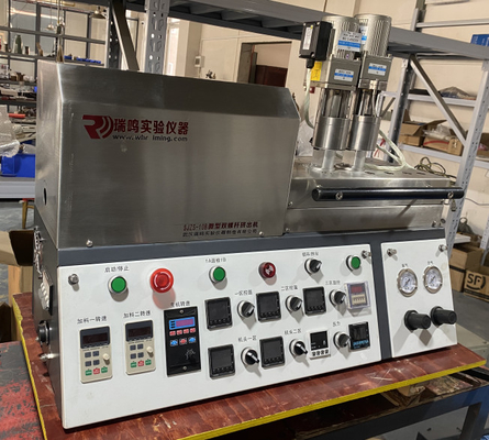 주문 15-18g 이축 스크류 연구소 극소 압출기 고온 폴리머 재료 online manufacture